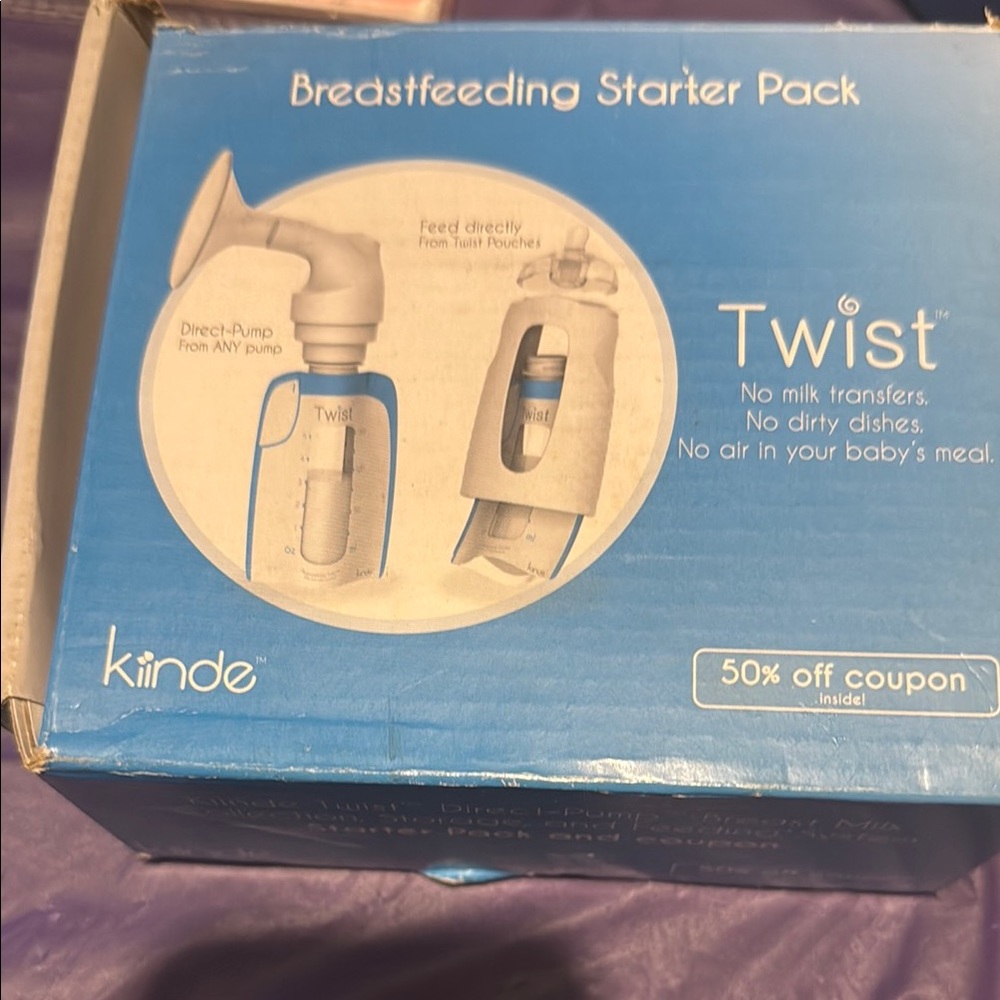 Breastfeeding Starter Pack - Blue NWOT